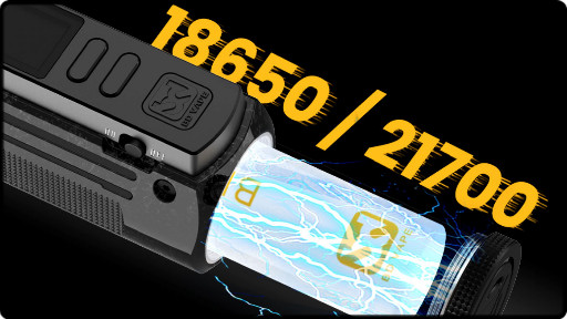 Compatible 18650 et 21700